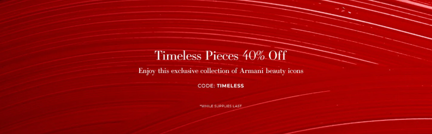 armani 10 off code